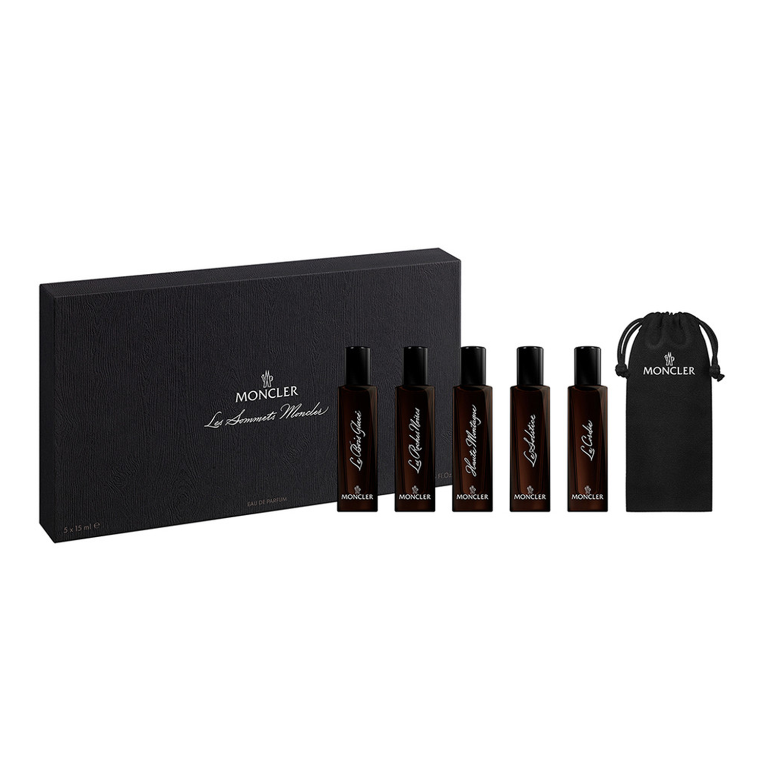 Moncler Les Sommets Moncler Gift Set 15ml Le Bois Glace EDP + 15ml Les Roches Noires EDP
