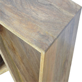 Geometric Library Side Table Accent Piece