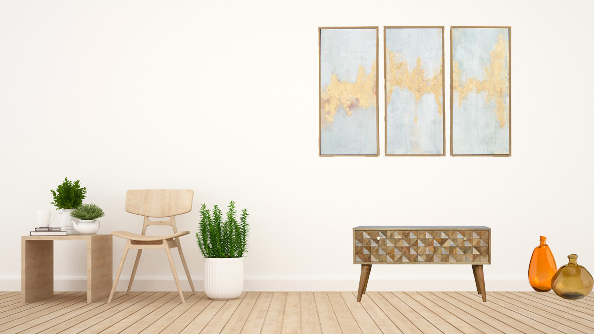 Oak-ish Diamond Bench | Hand-Carved