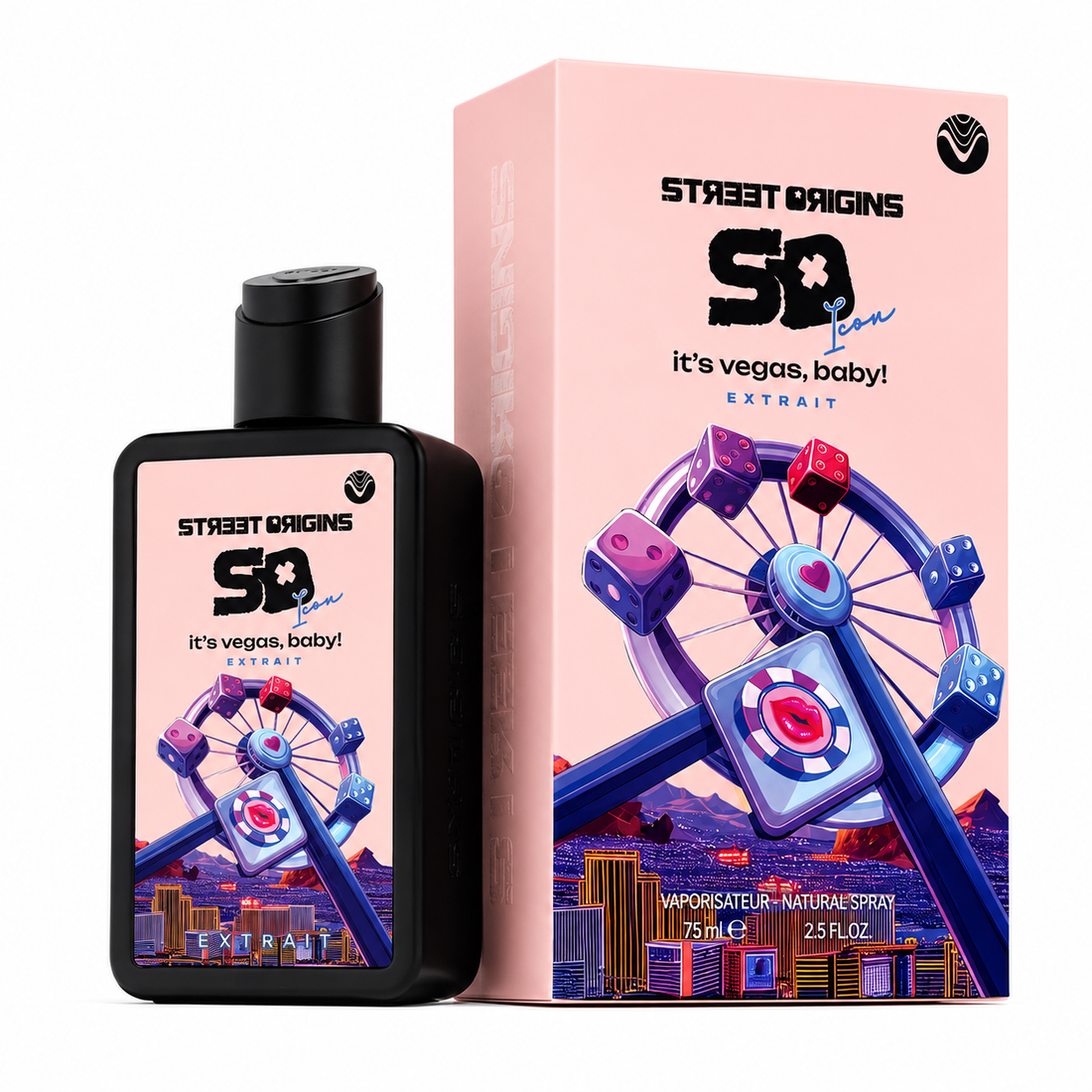Street Origins It's Vegas, Baby! Extrait de Parfum 75ml Spray