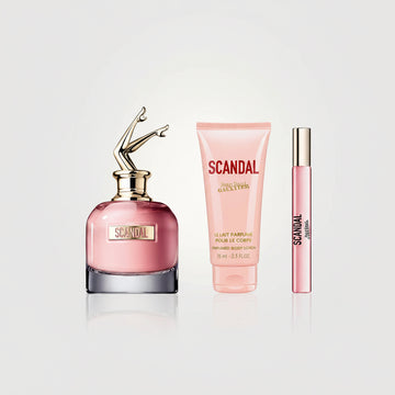 Jean Paul Gaultier Scandal Gift Set 80ml EDP + 75ml Body Lotion + 10ml EDP