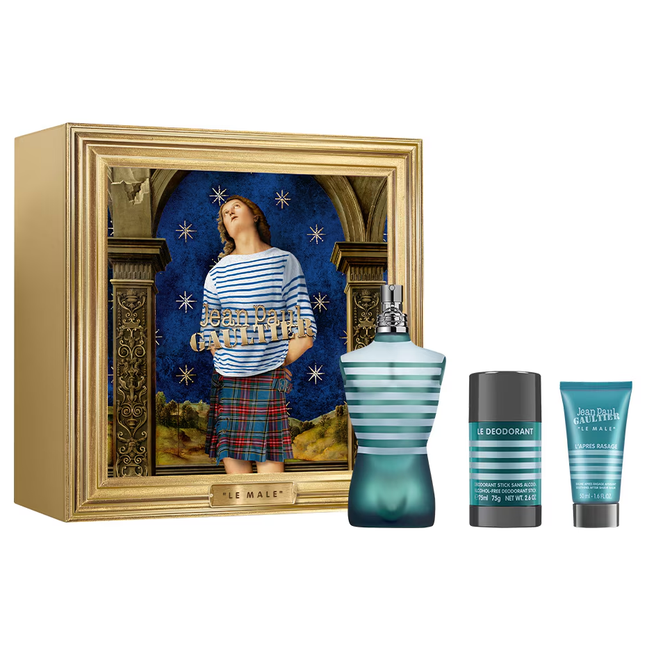 Jean Paul Gaultier Le Male Gift Set 125ml EDT + 75ml Shower Gel