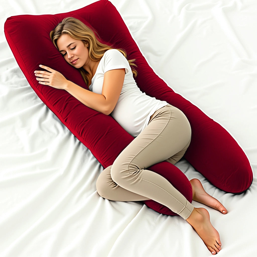 Extra Pregnancy Pillowcase Cover Only - kneepillow.co.uk