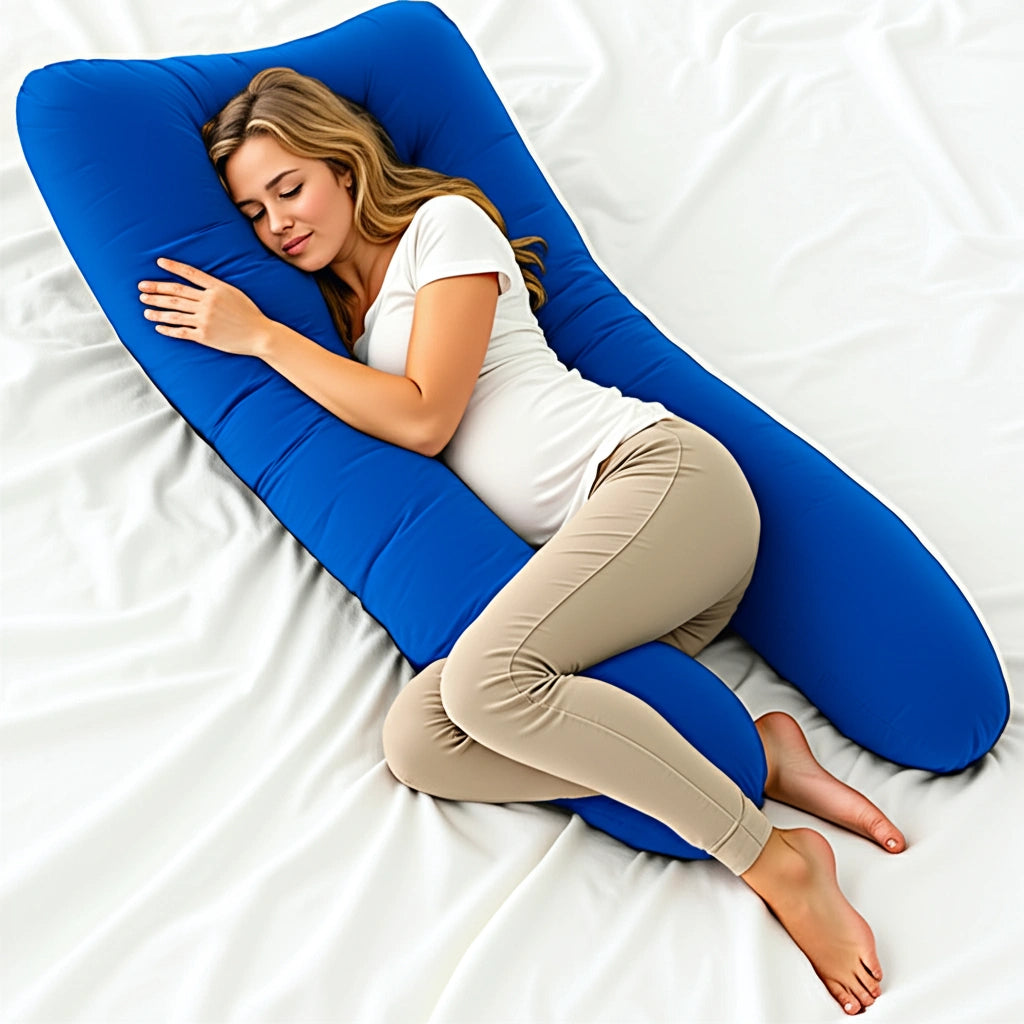 Extra Pregnancy Pillowcase Cover Only - kneepillow.co.uk