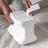 Orthopaedic Knee Pillow – Side Sleeper Leg Cushion with Strap