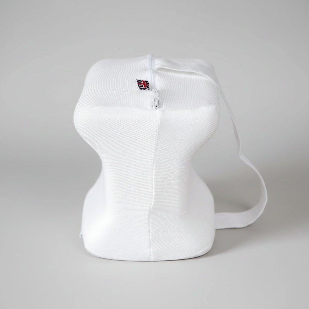Orthopaedic Knee Pillow – Side Sleeper Leg Cushion with Strap