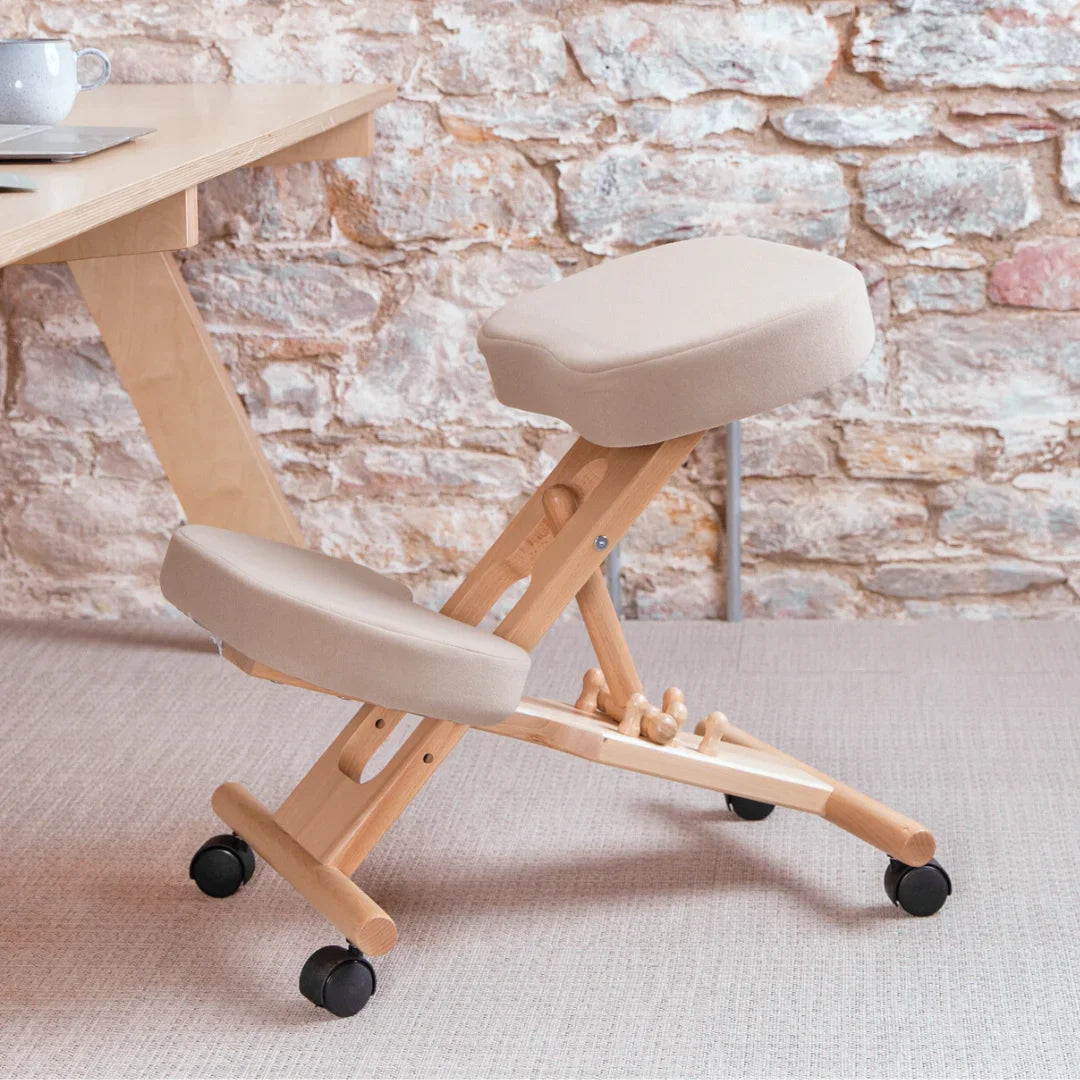 Posture-Perfecting Throne: The Ergonomic Kneeling Chair - Chairs