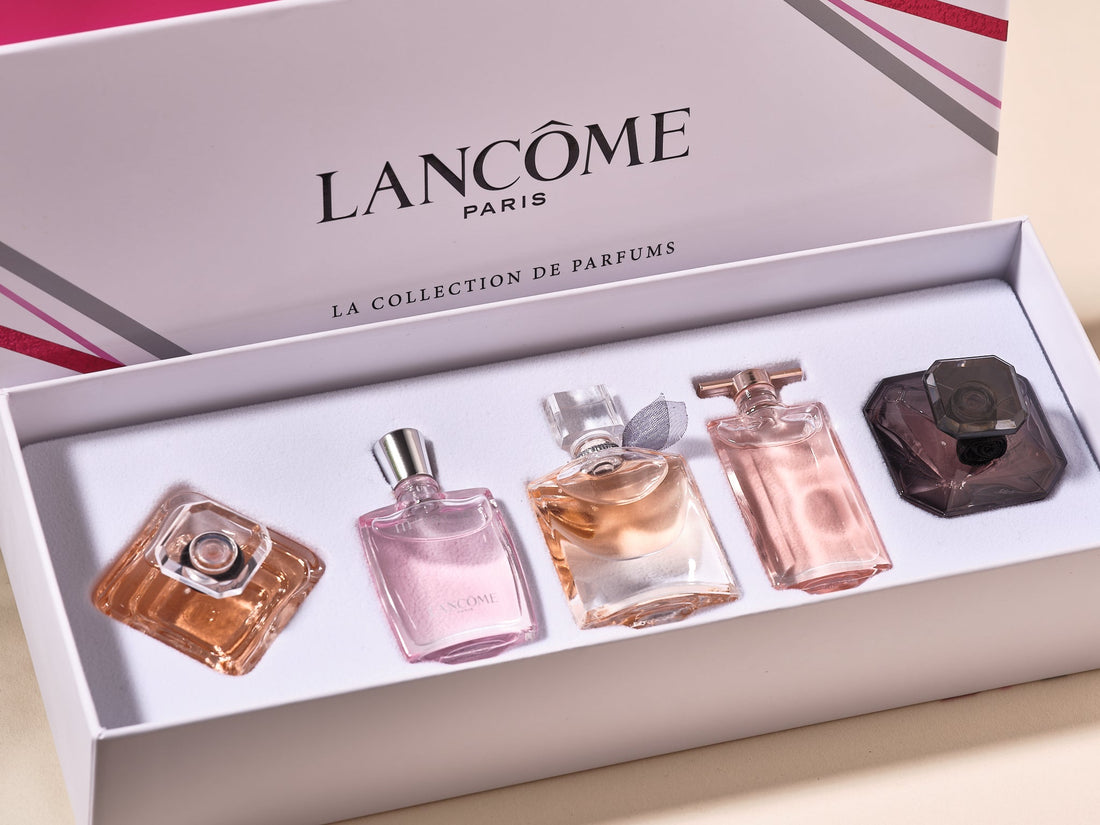 Lancome Miniature Fragrances Gift Set 5ml Eau de Parfum Idôle + 4ml Eau de Parfum La Vie Est Belle + 7.5ml Eau de Parfum Trésor + 5ml Eau de Parfum Miracle + 5ml La Nuit Tresor Eau de Parfum