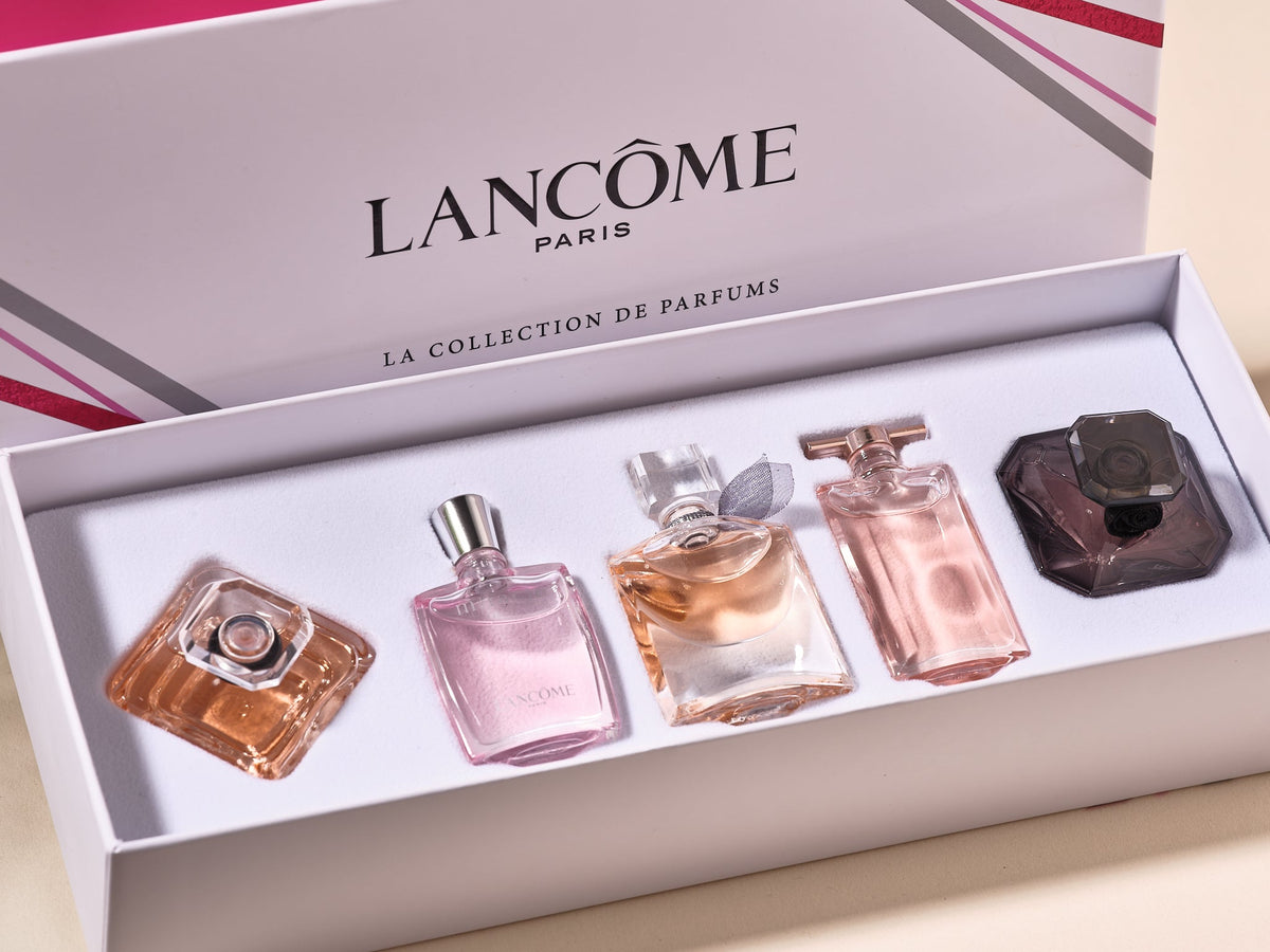 Lancome Miniature Fragrances Gift Set 5ml Eau de Parfum Idôle + 4ml Eau de Parfum La Vie Est Belle + 7.5ml Eau de Parfum Trésor + 5ml Eau de Parfum Miracle + 5ml La Nuit Tresor Eau de Parfum
