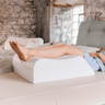 Leg Elevation Pillow | Contoured Foam Leg Support Wedge Cushion