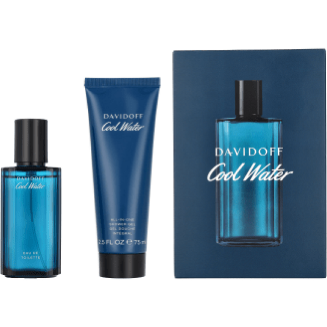 Davidoff Cool Water Gift Set 40ml EDT + 75ml Shower Gel