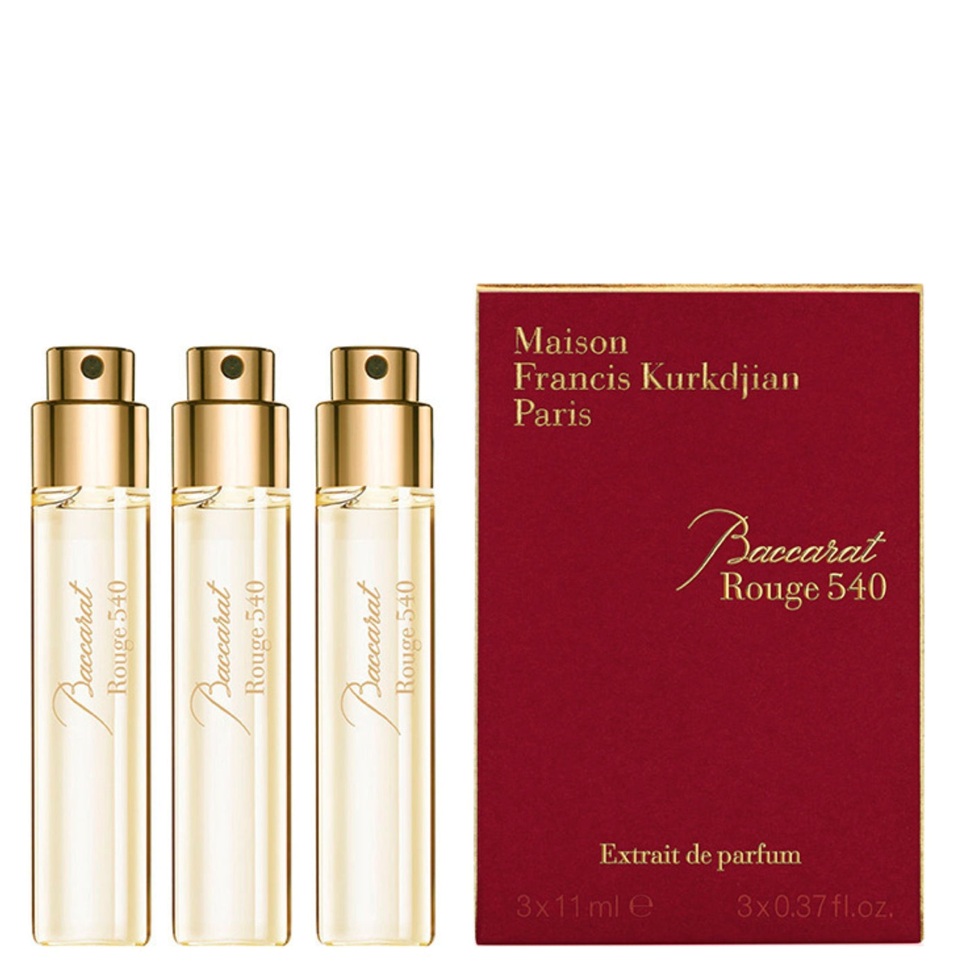 Maison Francis Kurkdjian Baccarat Rouge 540 Extrait de Parfum Travel Set 3 x 11ml