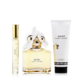 Marc Jacobs Daisy Gift Set 100ml EDT + 75ml Body Lotion + 10ml EDT