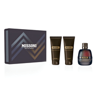 Missoni Pour Homme Gift Set 100ml EDP + 100ml Aftershave Balm + 100ml Shower Gel