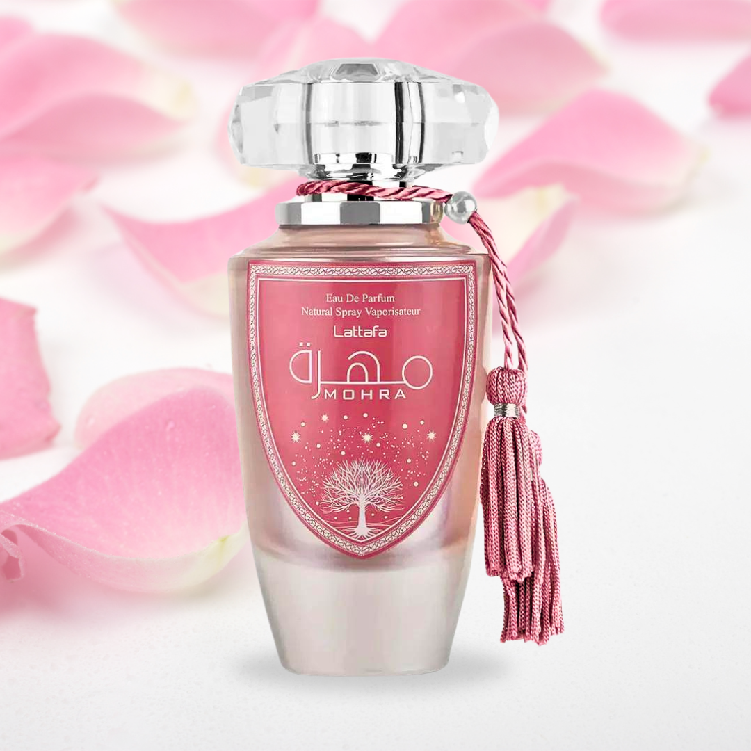 Lattafa Perfumes Mohra Silky Rose Eau de Parfum 100ml Spray