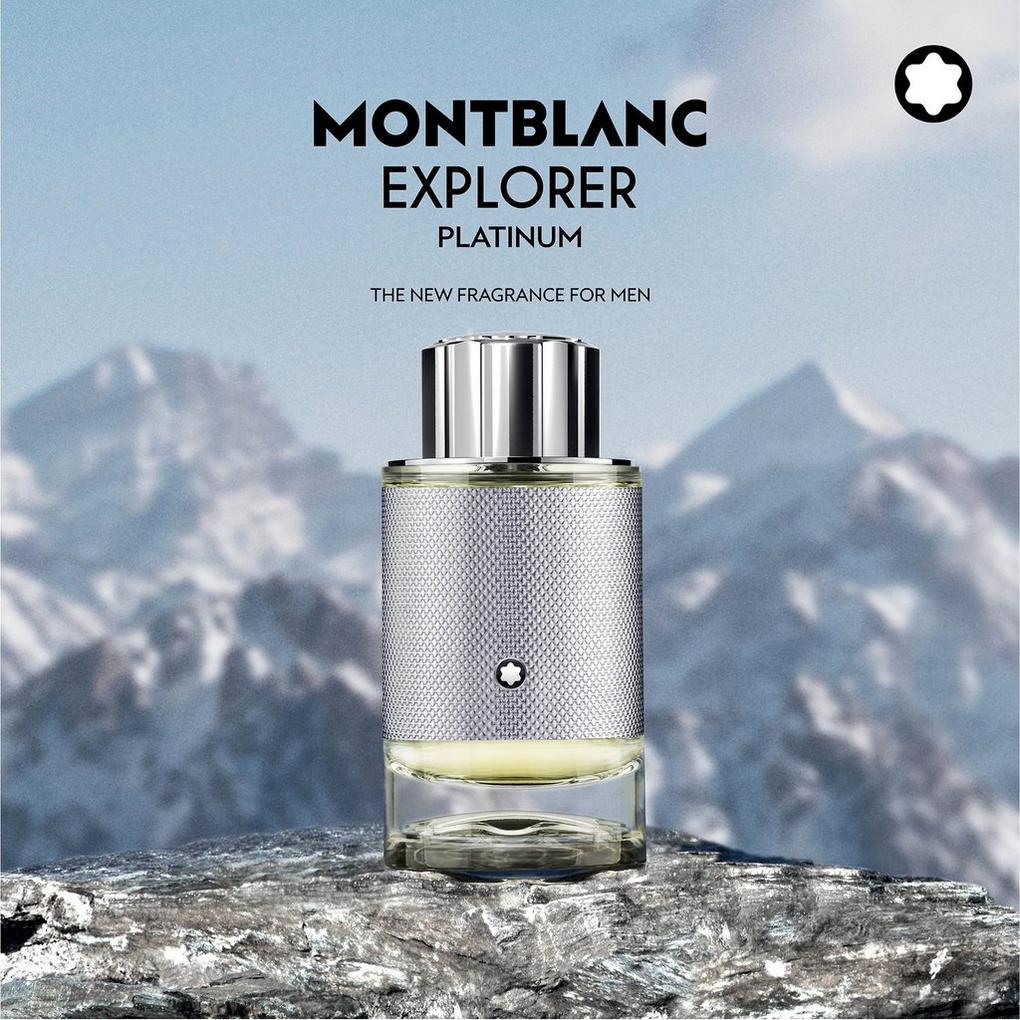 Mont Blanc Explorer Platinum Eau de Parfum 100ml Spray