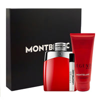 Mont Blanc Legend Red Gift Set 100ml EDP + 100ml Shower Gel + 7.5ml EDP