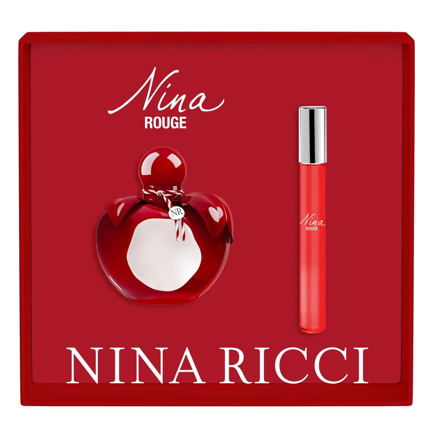 Nina Ricci Nina Rouge Gift Set 50ml EDT + 10ml Roll On EDT