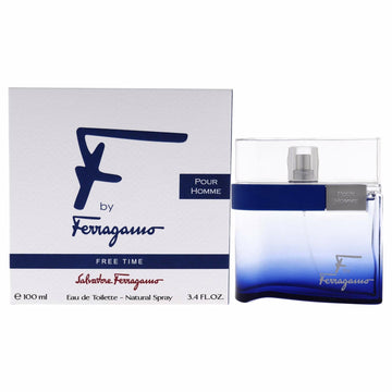 Salvatore Ferragamo F by Ferragamo Free Time Eau de Toilette 100ml Spray