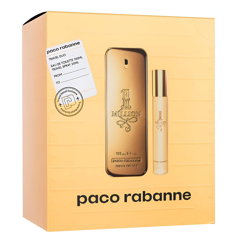 Paco Rabanne 1 Million Gift Set 100ml EDT + 10ml EDT