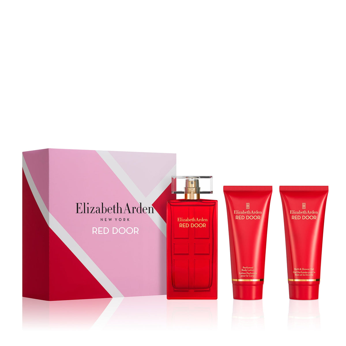 Elizabeth Arden Red Door Gift Set 100ml EDT + 100ml Shower Gel + 100ml Body Lotion