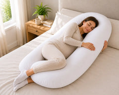 Full Body Pregnancy Pillow with Washable Cover