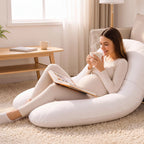 Full Body Pregnancy Pillow with Washable Cover