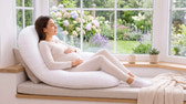 Full Body Pregnancy Pillow with Washable Cover