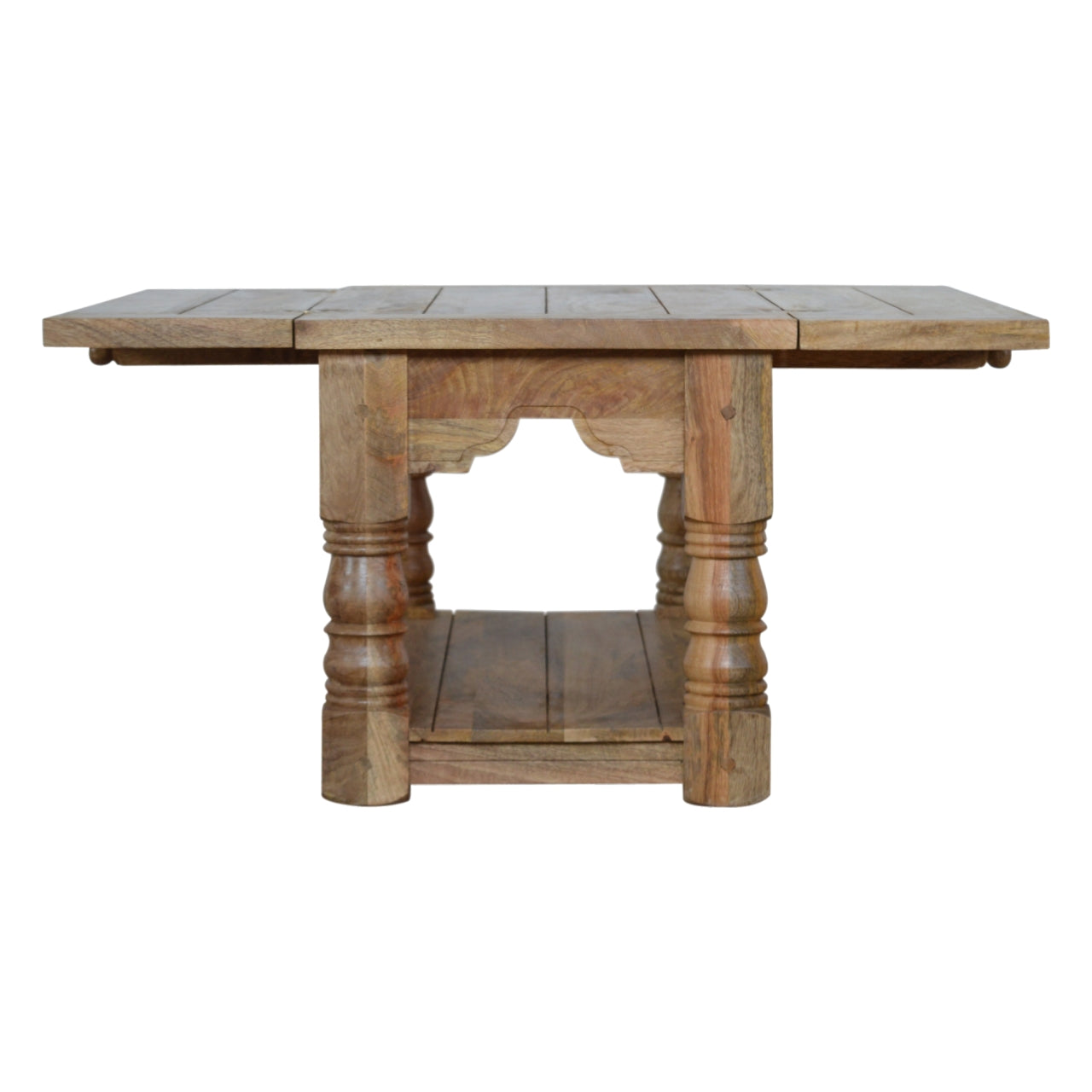 Granary Royale Trilogy Coffee Table | Distressed Oak Solid Mango Wood