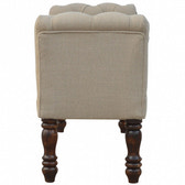 Mud Linen Bedroom Bench
