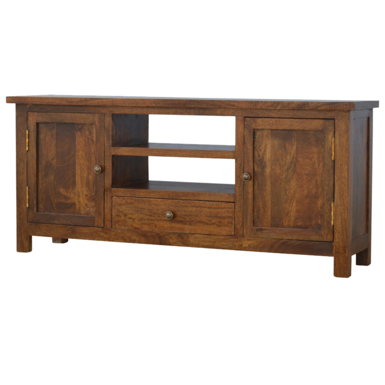 Solid Wood TV Media Unit