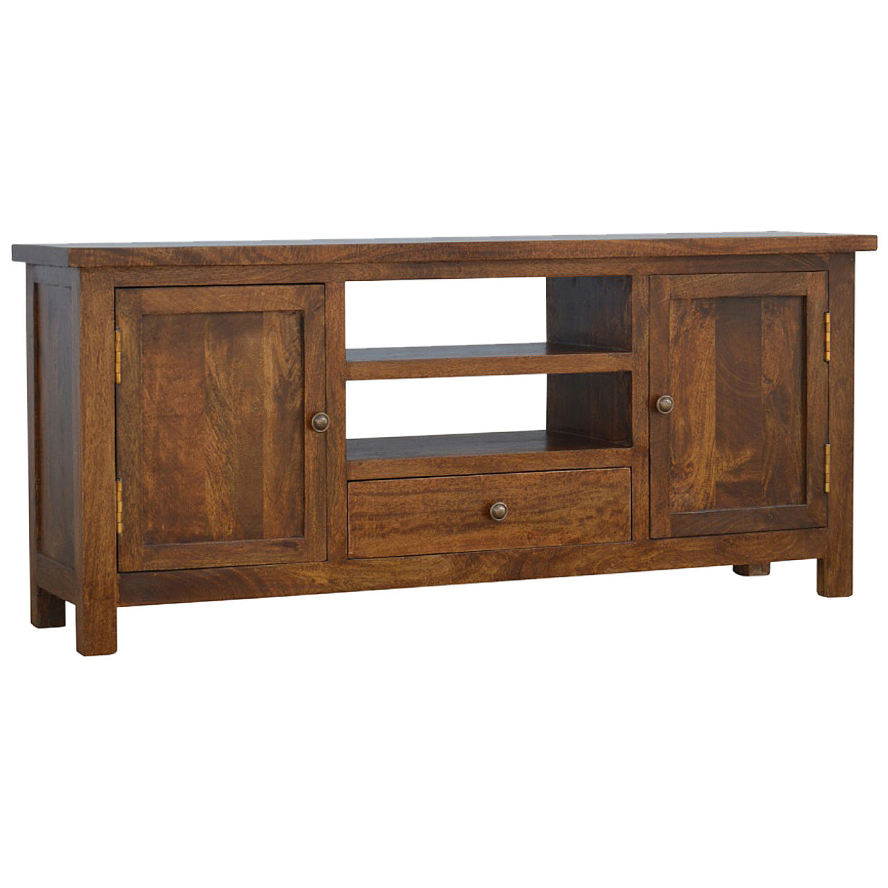 Solid Wood TV Media Unit