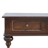 Turned 4-Drawer Coffee Table