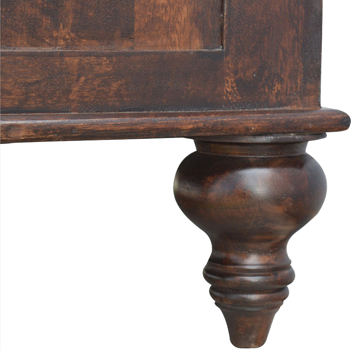 Turned 4-Drawer Coffee Table