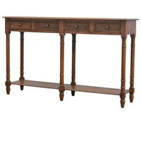 4-Drawer Hallway Console Table