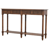 4-Drawer Hallway Console Table