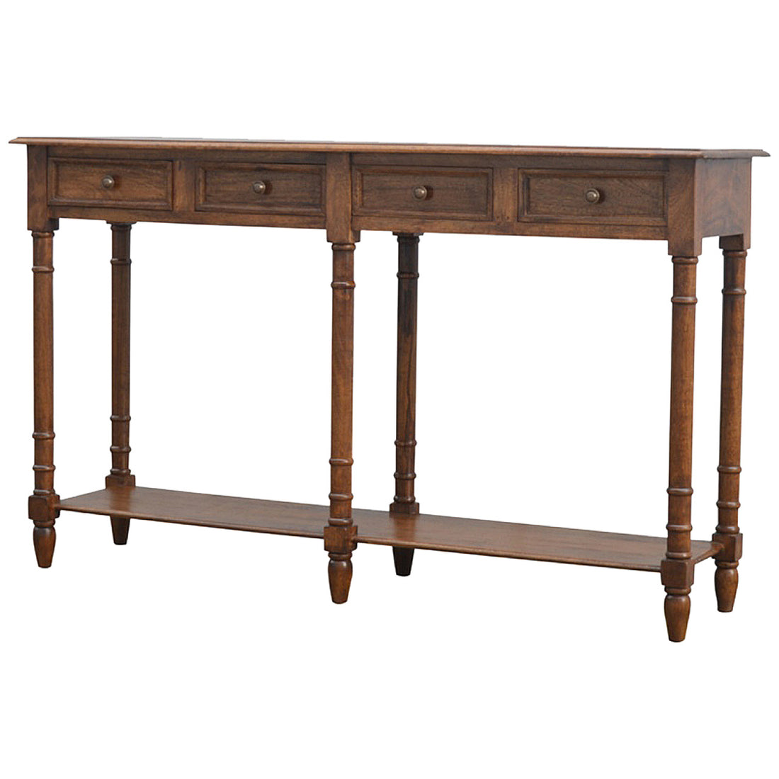 4-Drawer Hallway Console Table