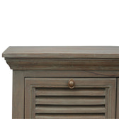 Grey Wash 5 Shutter Buffet Chest of Drawers
