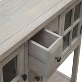Stone Wash Glazed Console Table