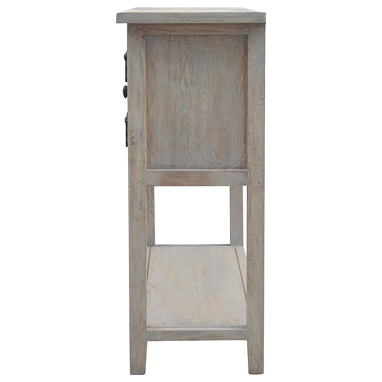 Stone Wash Glazed Console Table
