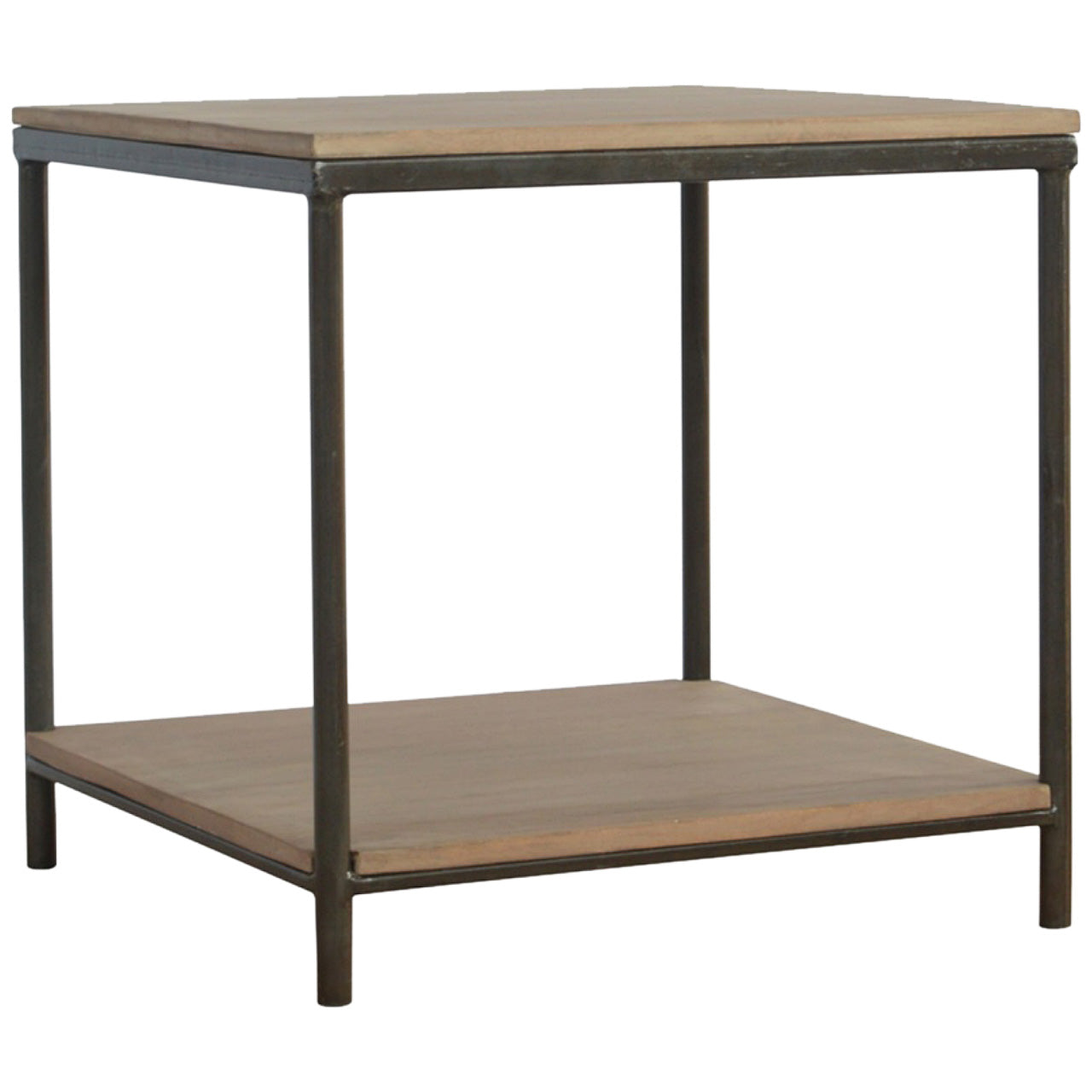 Mango Wood Side Table Accent Piece