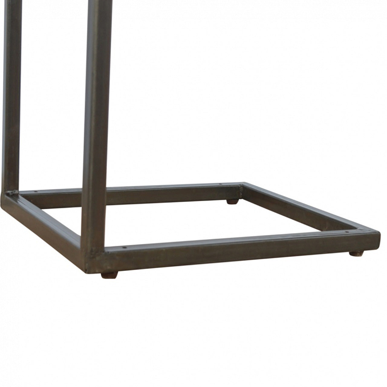 Industrial Small End Table Accent Piece