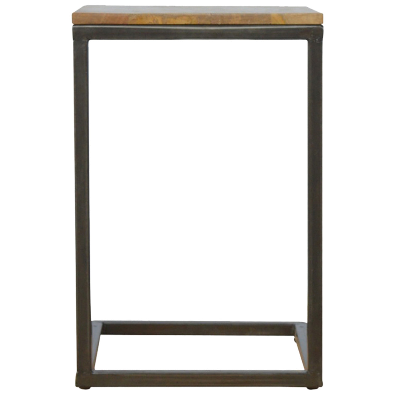Industrial Small End Table Accent Piece