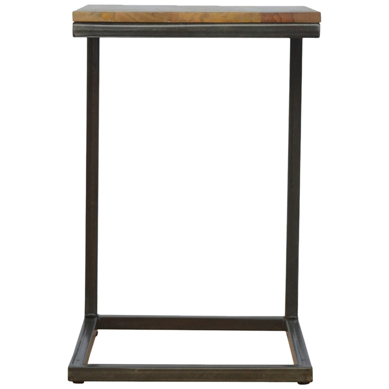 Industrial Small End Table Accent Piece