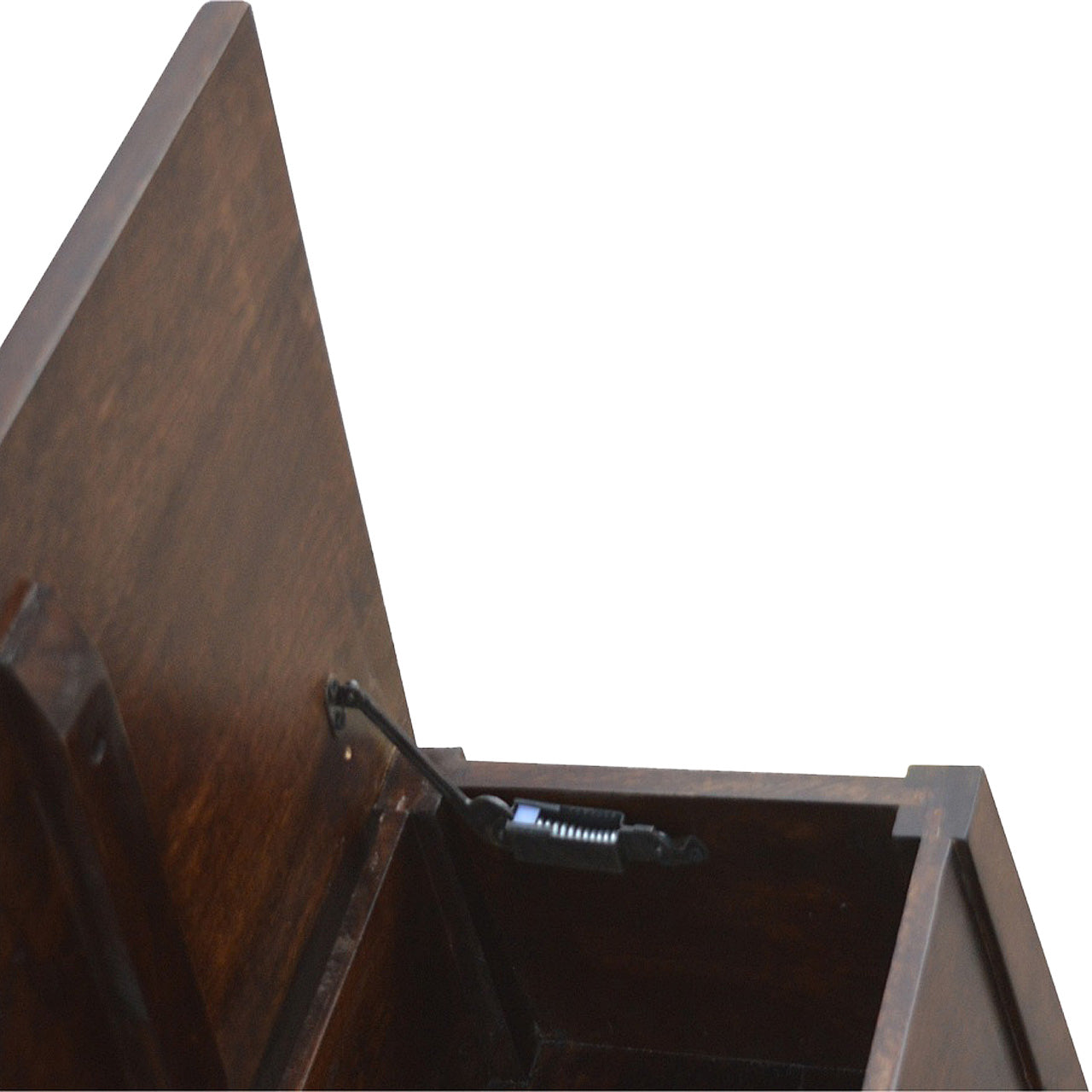 Walnut Hallway Storage Bench | Hidden Storage