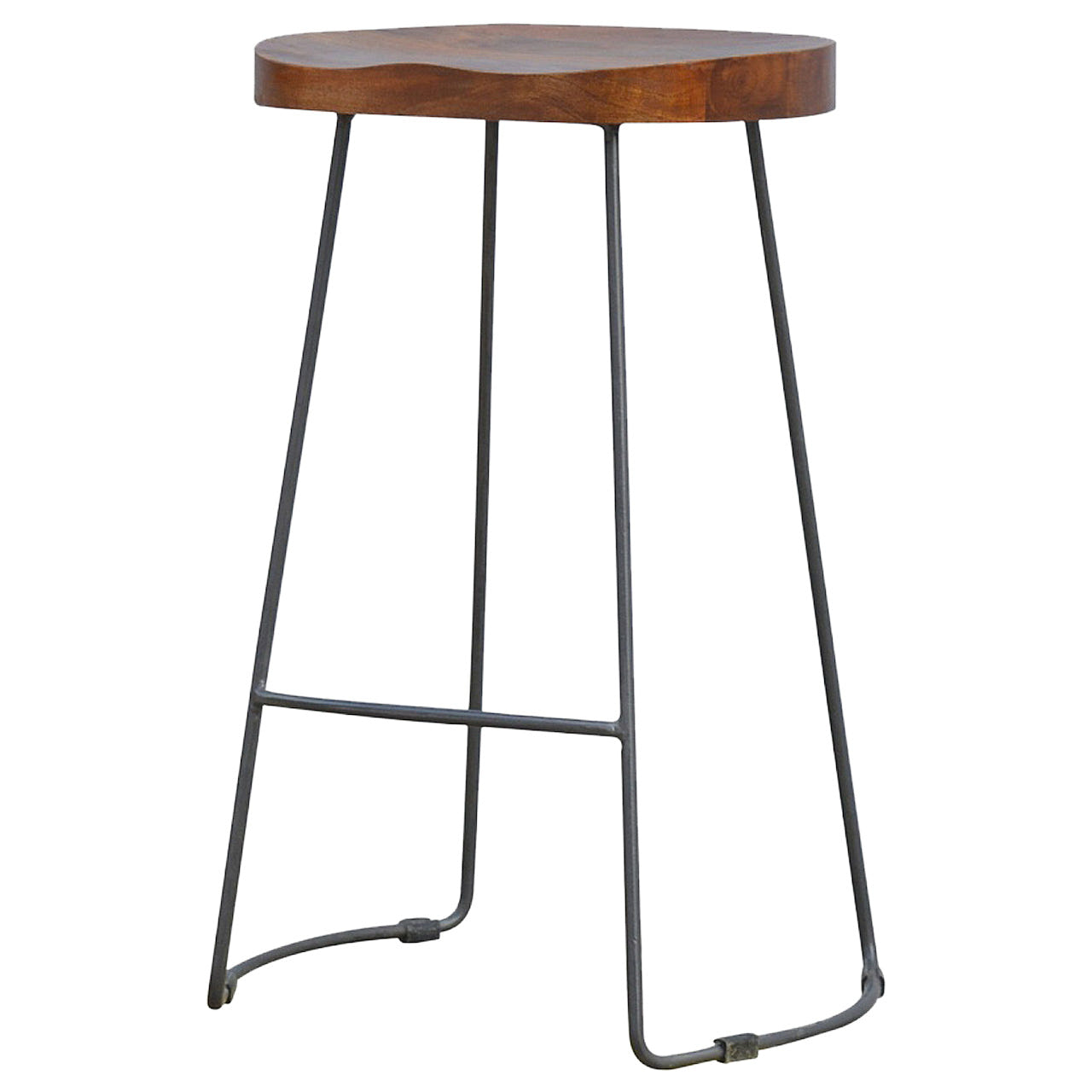 Industrial Chunky Bar Footstool