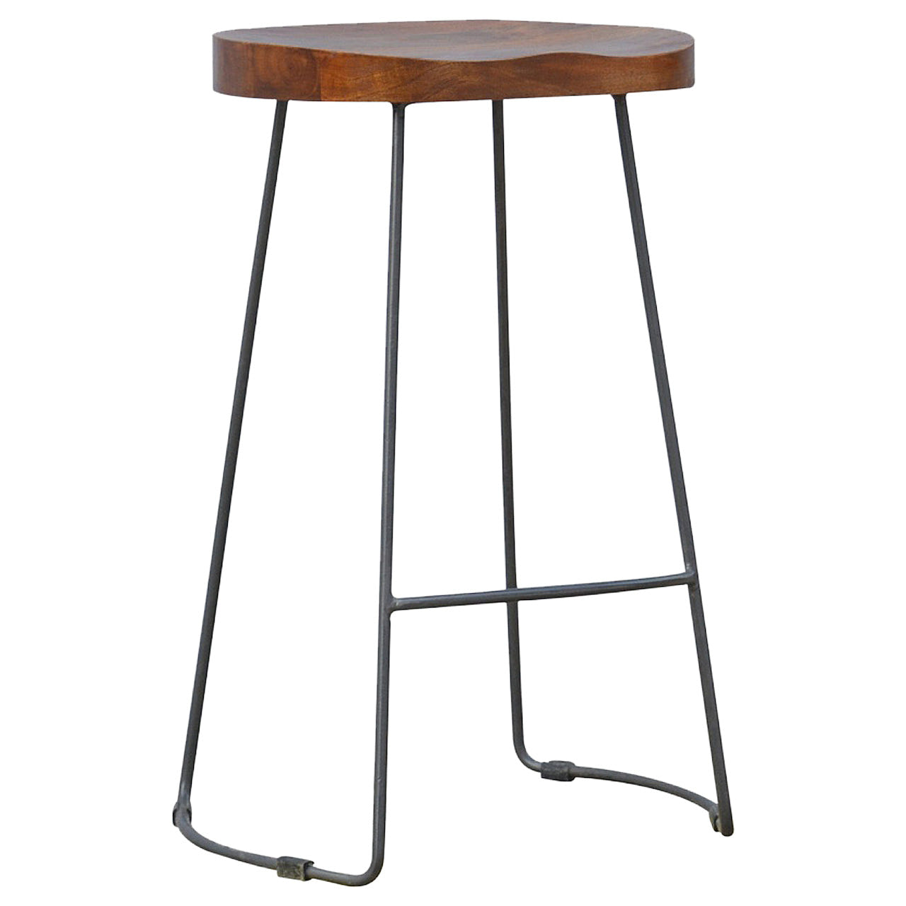 Industrial Chunky Bar Footstool