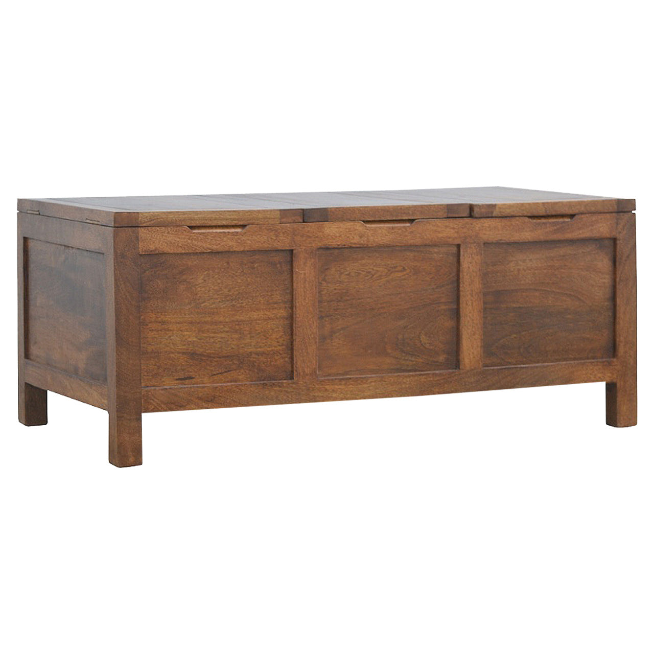 Solid Wood Tucker Table Accent Piece | Chestnut Mango Wood