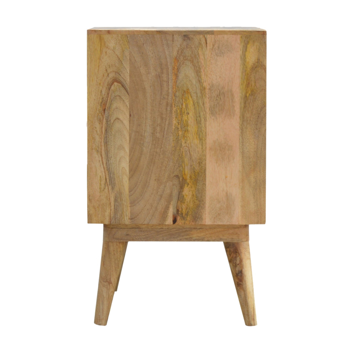 Leaf Screen-printed Bedside Table
