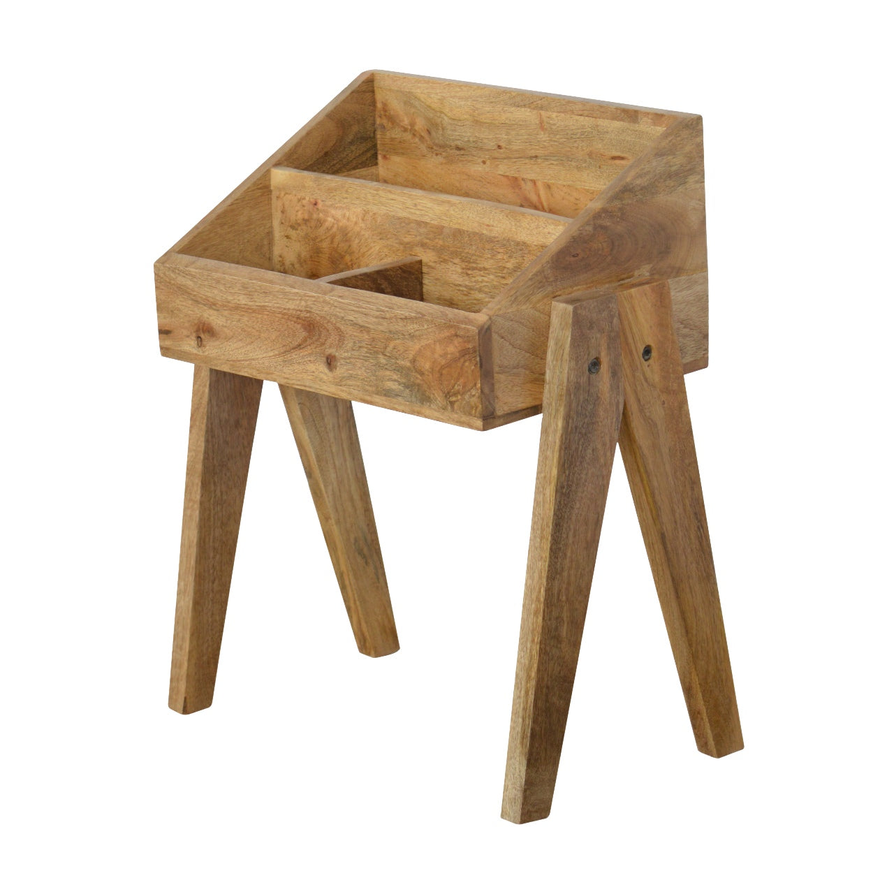Trestle Magazine Rack Accent Piece
